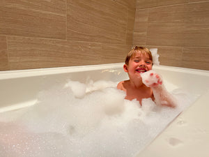 Bubble bath - heaps of skin safe bubbles!