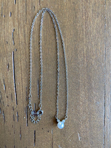 Pearl Mickey Necklace - It's a Beautiful Life Boutique 