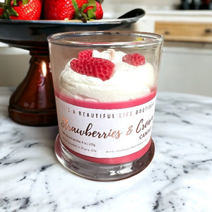 Strawberries and Cream Candle