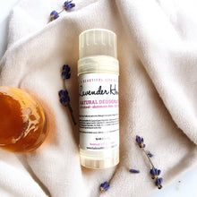 Load image into Gallery viewer, Lavender honey natural deodorant