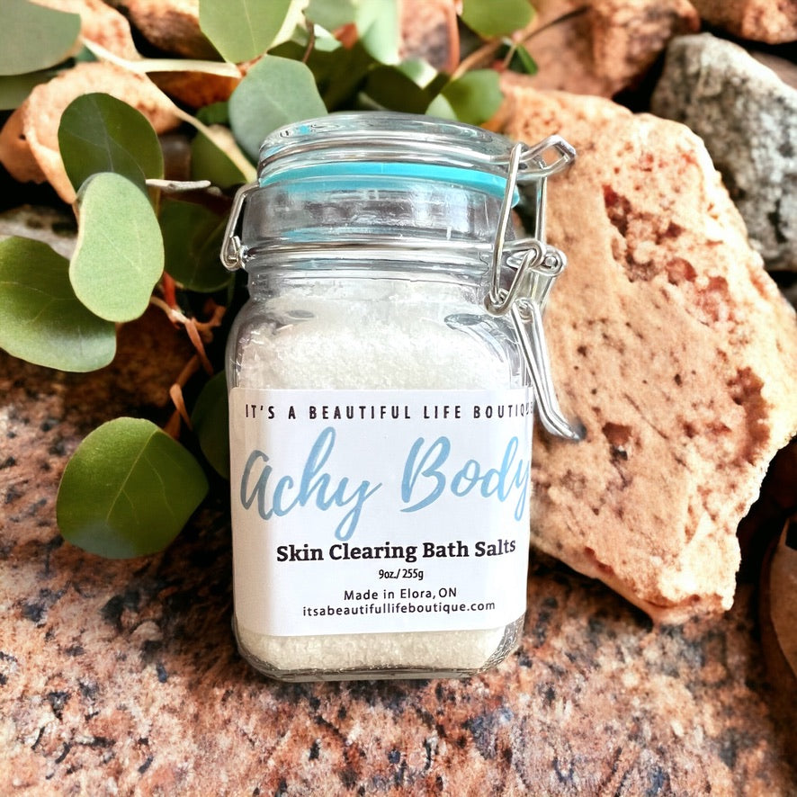 Achy Body Essential Oil Bath Salts