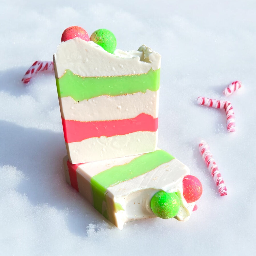 Peppermint Stick Artisan Handmade Soap