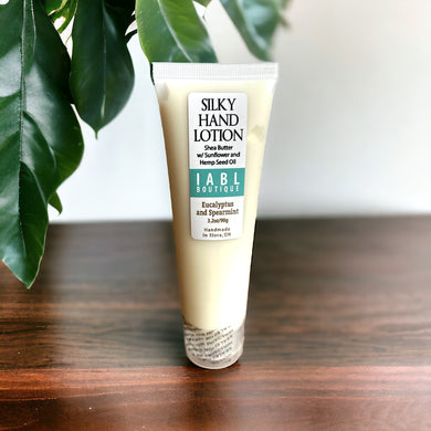 Silky Hand Lotion: Eucalyptus and Spearmint