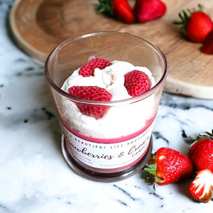 Strawberries and Cream Candle