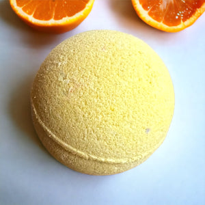 Natural Tangerine Essential Oil Bath Bomb