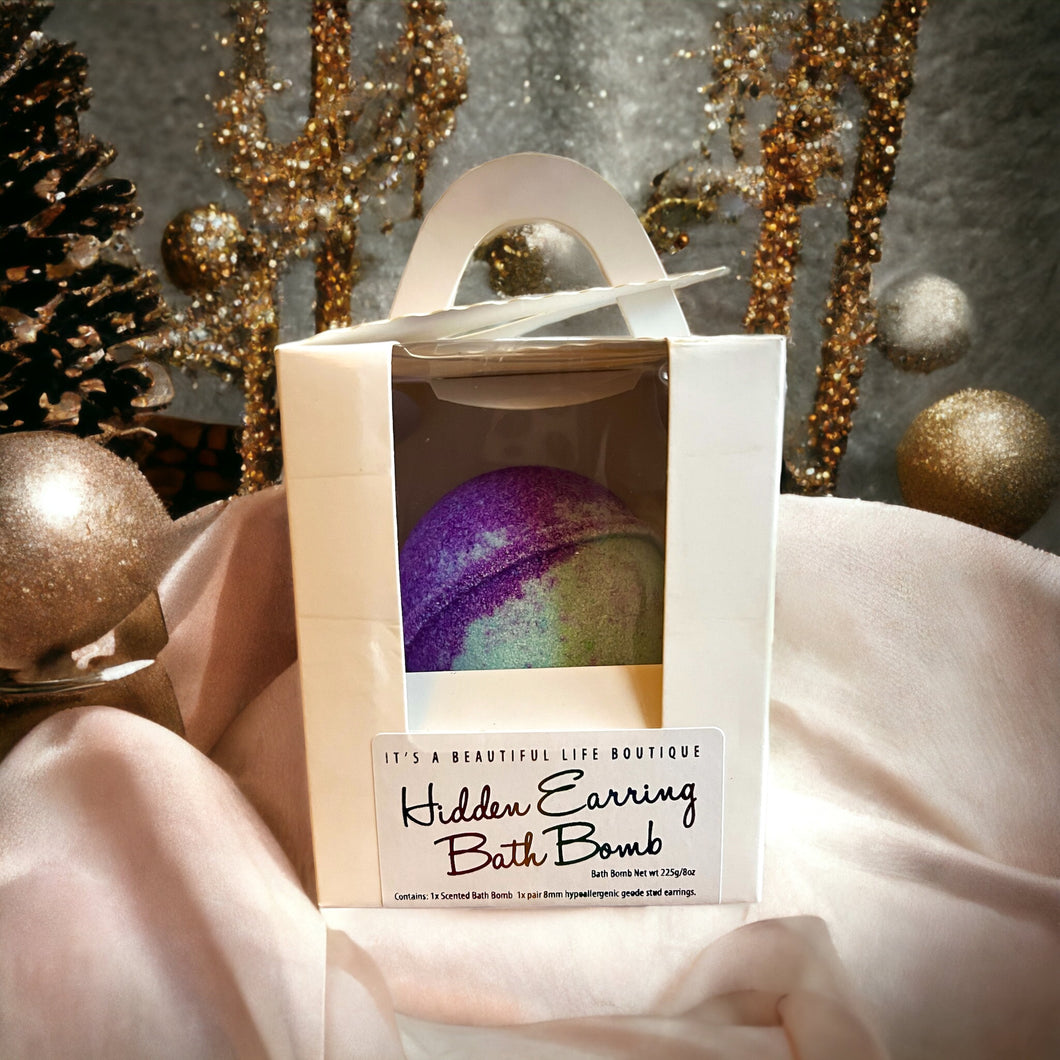 Hidden Earring Bath Bomb
