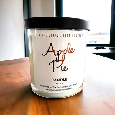 Apple Pie Soy Wax Candle - It's a Beautiful Life Boutique 