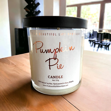 Pumpkin Pie Soy Wax Candle
