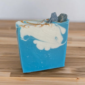 Celestite Crystal Artisan Handmade Soap