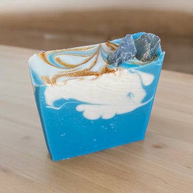 Celestite Crystal Artisan Handmade Soap