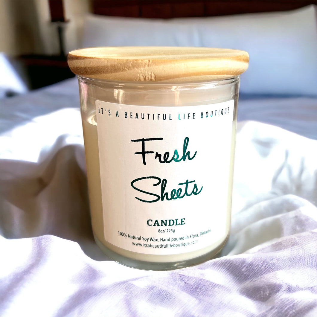 Fresh Sheets Soy Wax Candle
