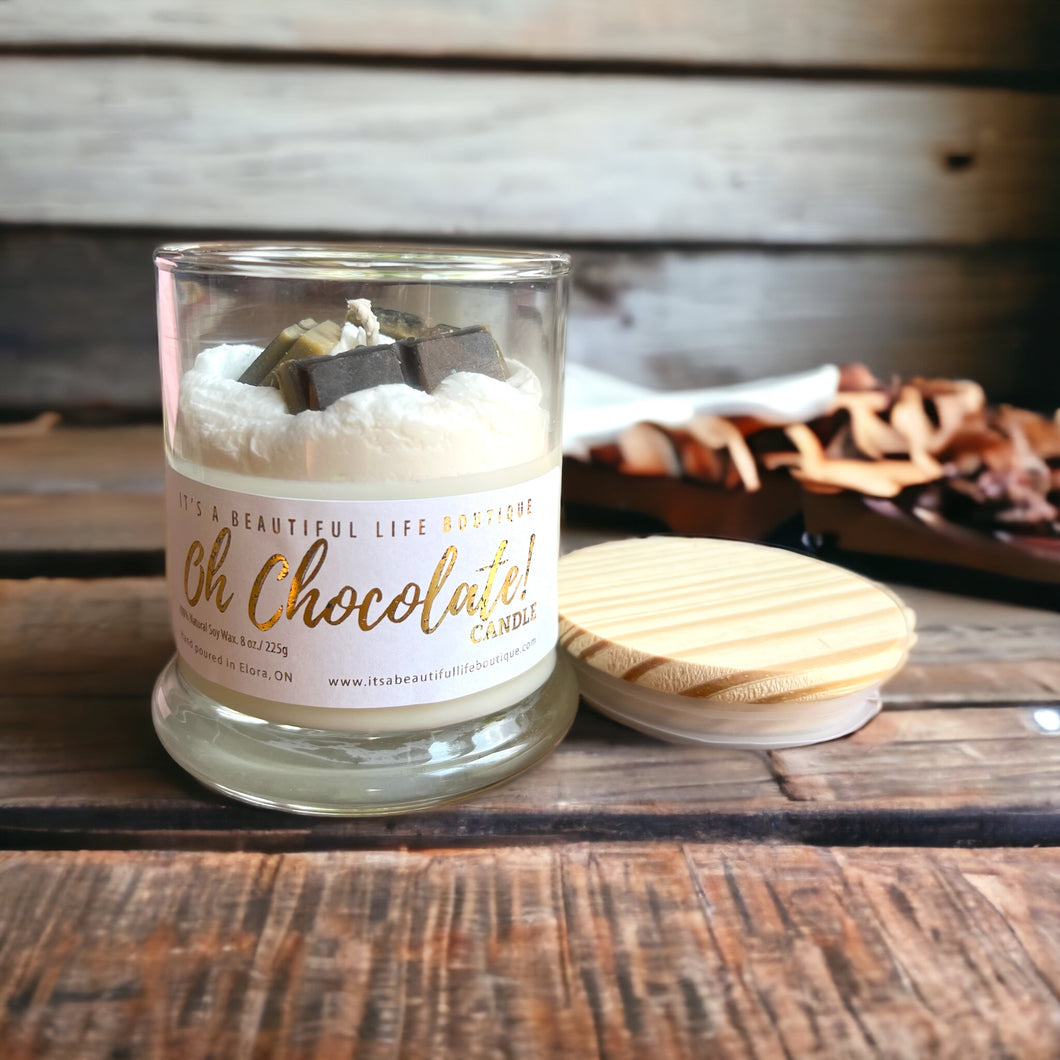 Oh Chocolate!  Candle