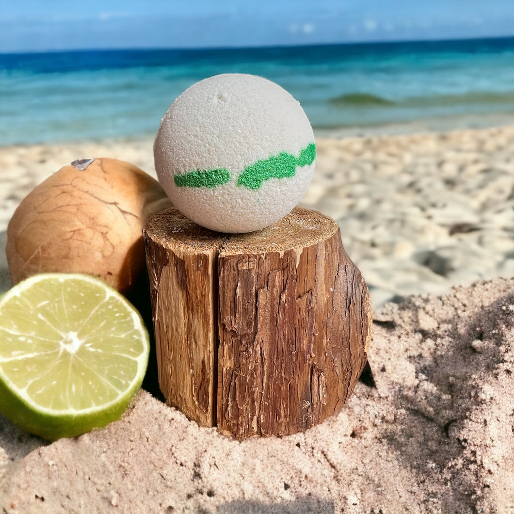 Coconut Lime Bath Bomb