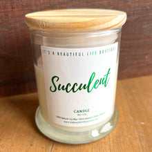 Load image into Gallery viewer, Succulent Candle
