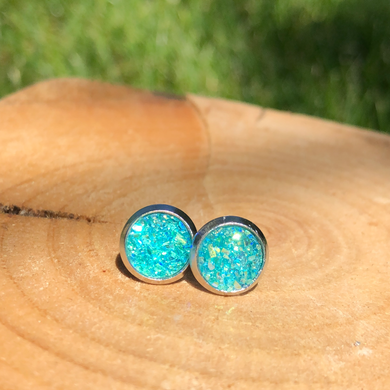 Caribbean Teal Geode - It's a Beautiful Life Boutique 