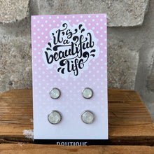 Load image into Gallery viewer, Opalescent Mommy and Me Earring Set - It&#39;s a Beautiful Life Boutique 