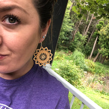 Load image into Gallery viewer, Wooden Drop Earrings - It&#39;s a Beautiful Life Boutique 