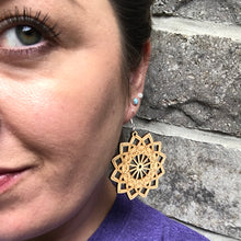 Load image into Gallery viewer, Wooden Drop Earrings - It&#39;s a Beautiful Life Boutique 