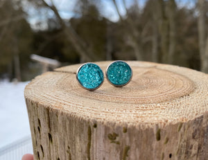 Oasis Geode Earrings - It's a Beautiful Life Boutique 