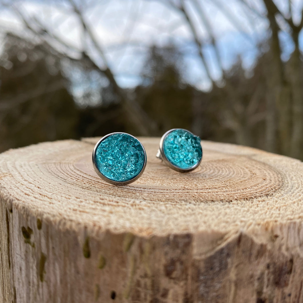 Oasis Geode Earrings - It's a Beautiful Life Boutique 