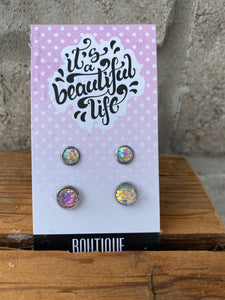 Mermaid Earring Mommy and Me Set - It's a Beautiful Life Boutique 