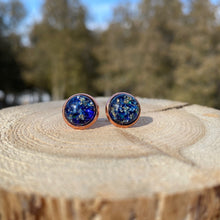 Load image into Gallery viewer, Deep Ocean Shine Stud - It&#39;s a Beautiful Life Boutique 