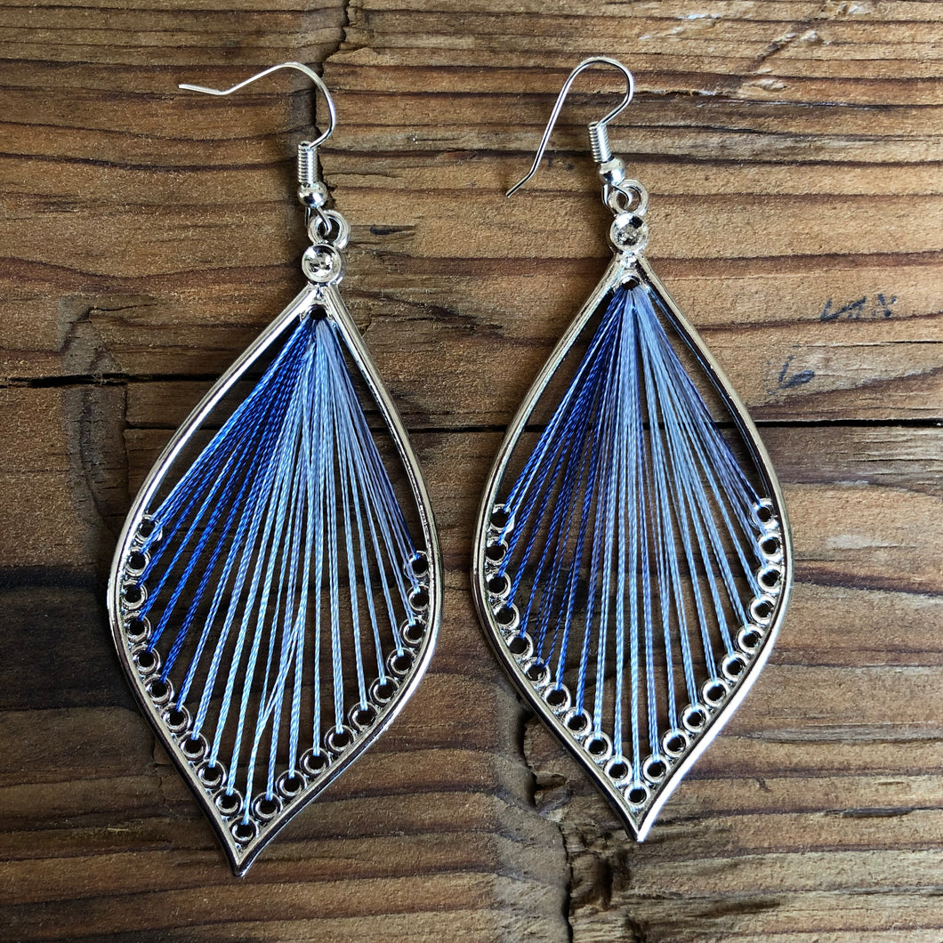 Harp Drop Earrings - It's a Beautiful Life Boutique 