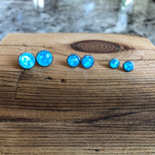 Load image into Gallery viewer, Opalescent Studs: Purple, Pink, Blue, Light Pink, White - It&#39;s a Beautiful Life Boutique 