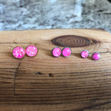 Load image into Gallery viewer, Opalescent Studs: Purple, Pink, Blue, Light Pink, White - It&#39;s a Beautiful Life Boutique 