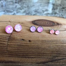 Load image into Gallery viewer, Opalescent Studs: Purple, Pink, Blue, Light Pink, White - It&#39;s a Beautiful Life Boutique 