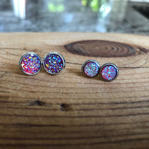 Raspberry Delight Geode - It's a Beautiful Life Boutique 