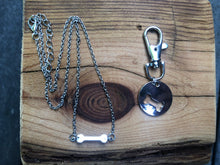 Load image into Gallery viewer, My Pet-bestie and Me necklace and collar tag - It&#39;s a Beautiful Life Boutique 