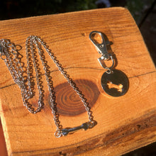 Load image into Gallery viewer, My Pet-bestie and Me necklace and collar tag - It&#39;s a Beautiful Life Boutique 