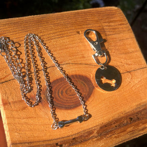 My Pet-bestie and Me necklace and collar tag - It's a Beautiful Life Boutique 
