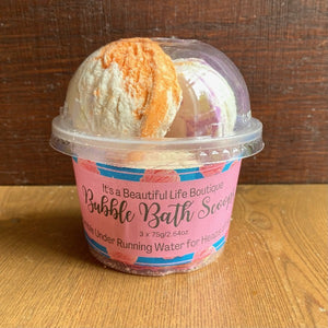 Bubble Bath Scoop Trio