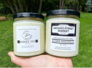 Custom Order Example: Geddes Street Market Candles