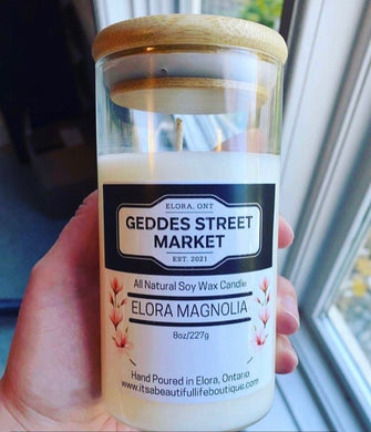 Custom Order Example: Geddes Street Market Candles