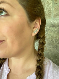 Feather Ear Climbers - It's a Beautiful Life Boutique 