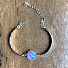 Load image into Gallery viewer, Geode Sterling Silver Bracelet - It&#39;s a Beautiful Life Boutique 