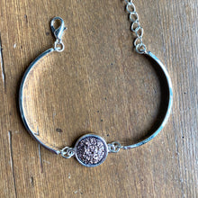 Load image into Gallery viewer, Geode Sterling Silver Bracelet - It&#39;s a Beautiful Life Boutique 