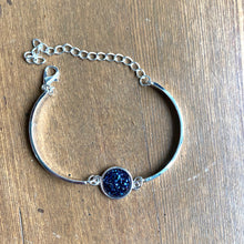 Load image into Gallery viewer, Geode Sterling Silver Bracelet - It&#39;s a Beautiful Life Boutique 