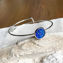 Load image into Gallery viewer, Sterling Silver Geode Bangle - It&#39;s a Beautiful Life Boutique 