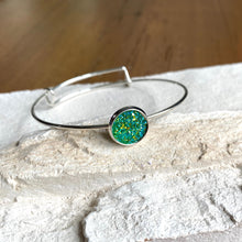 Load image into Gallery viewer, Sterling Silver Geode Bangle - It&#39;s a Beautiful Life Boutique 