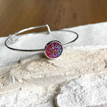 Load image into Gallery viewer, Sterling Silver Geode Bangle - It&#39;s a Beautiful Life Boutique 