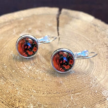Load image into Gallery viewer, Sunset Poppy Studs