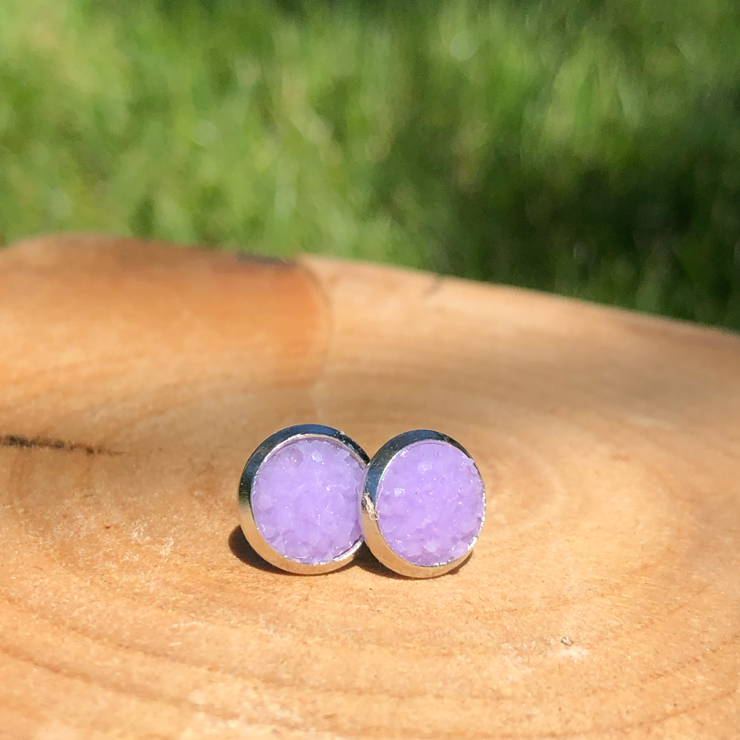 Lavender Fields Geode - It's a Beautiful Life Boutique 
