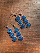 Load image into Gallery viewer, Triple Geode Drop Earrings - It&#39;s a Beautiful Life Boutique 