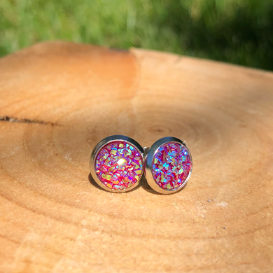 Raspberry Delight Geode - It's a Beautiful Life Boutique 