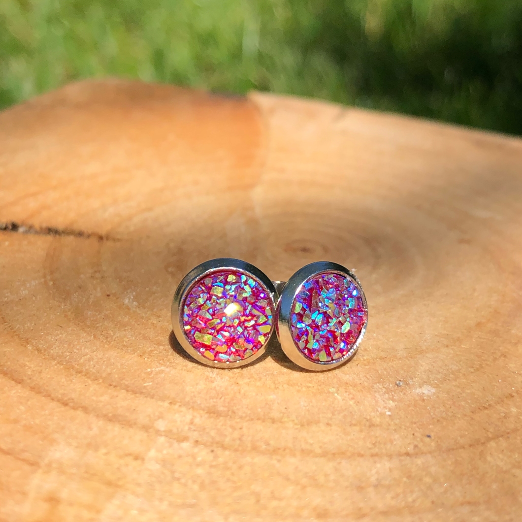 Raspberry Delight Geode - It's a Beautiful Life Boutique 