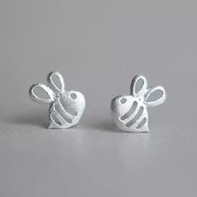 Load image into Gallery viewer, Sterling Silver Bee Earring - It&#39;s a Beautiful Life Boutique 